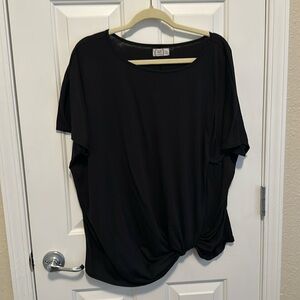 Maurice’s Plus Size Black Knot Tee
